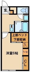 レオパレスエクセランの物件間取画像